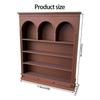 Multiuse Modern Display Shelf Model Figurine Miniature Furniture For 1:12 Scale Doll House Living Room Scene Settings