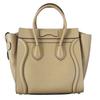 Excellent CELINE Handbag Luggage micro shopper Calfskin Women 18979 Used