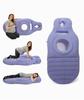 PVC Inflatable Pregnancy Pillow - O-Shaped Prone Sleeping Mattress for Comfort