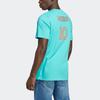 Adidas Messi Icon Graphic Tee Men Tops Light-Mint-Green HY8704