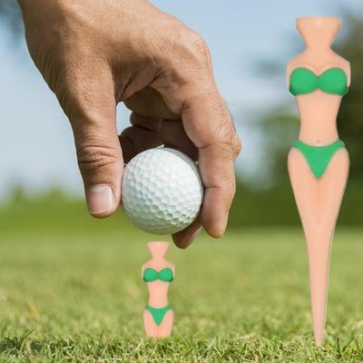Vtipné golfové týčka Bikini Golfové týčko Novinka Sportovní vybavení Tréninkové příslušenství pro začátečníky Vnitřní Zadní dvorek Muži Ženy Golfista Hřiště