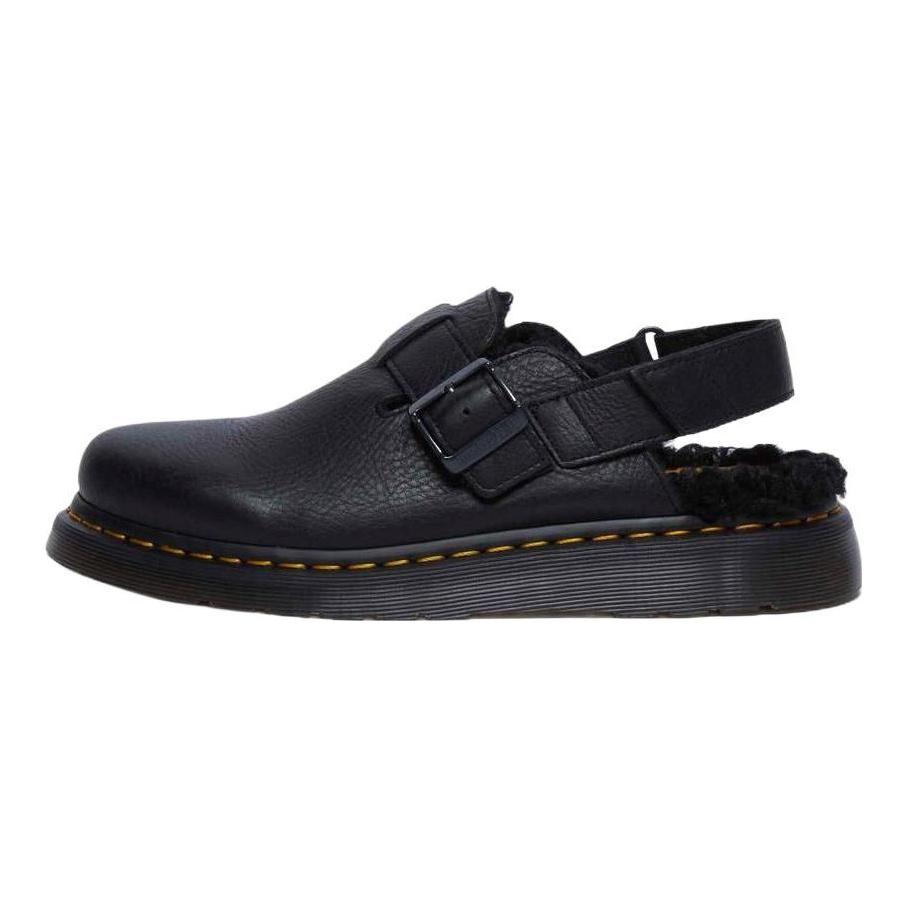Dr. Martens Kožené Módní Všestranné Nízké Ležérní Boty Unisex Ležérní Boty Černé 31885001