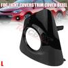 Car Front Left Right Fog Light Lamp Trim Cover Bezel Frame for Toyota Corolla S 2014 2015 2016 Parts Replacement Glossy Black