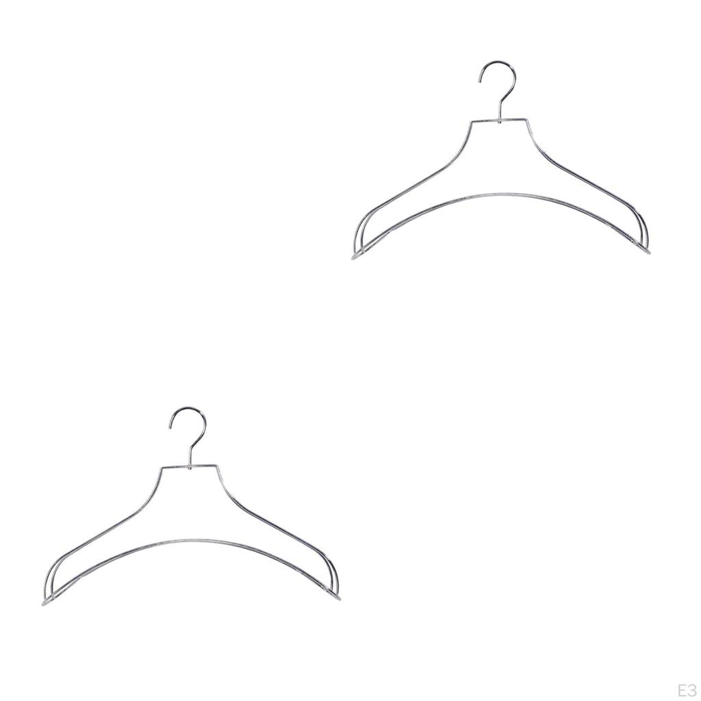 Clothes Drying Rack with Wide Shoulder Design for Coats