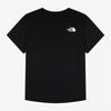 The North Face Short Sleeve Tee Blk Nt7us04j