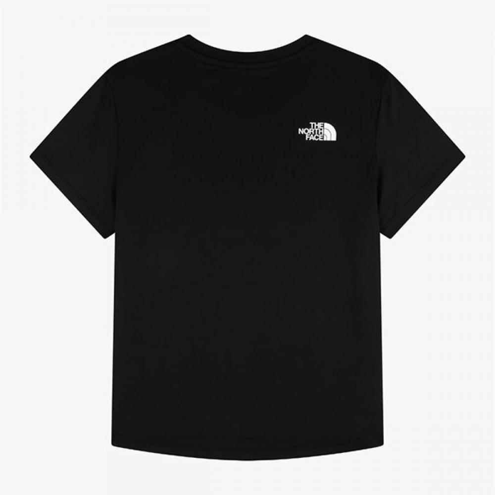 The North Face Short Sleeve Tee Blk Nt7us04j