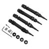 Front Rr CVD Drive Shafts Set Strong Structure Metal Replacement for   ST   1/10 4X4 Brushless Rc Car