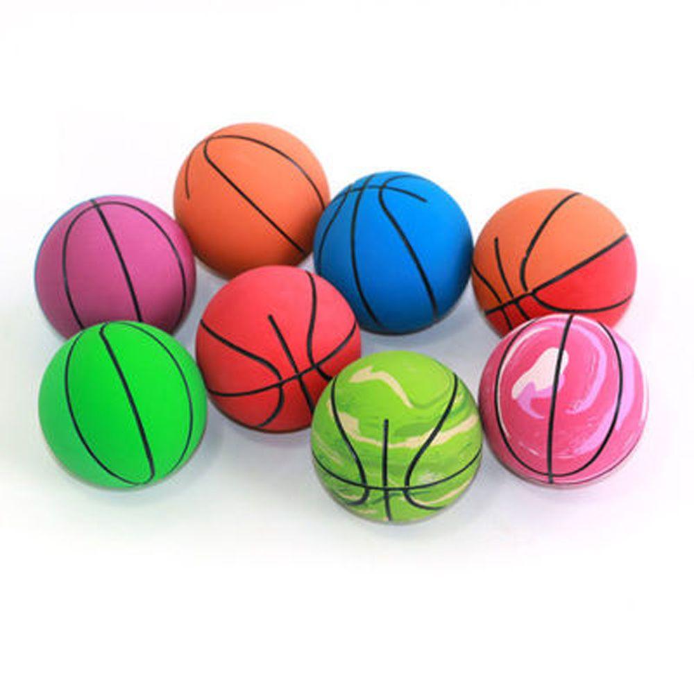 Favors Toy Kids Elastic 6CM Stress Relief Jumping Balls Anti Anxiety Mini Basketballs Bouncy Balls