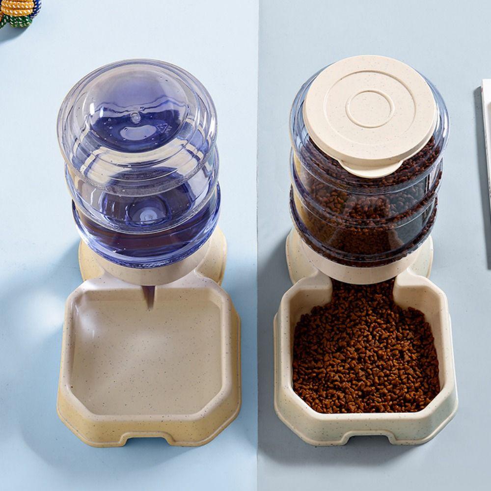 Automatic Household Removable Cat Food Bowl Cat Feeding Dish Cat Accessories Cat Water Dispenser
