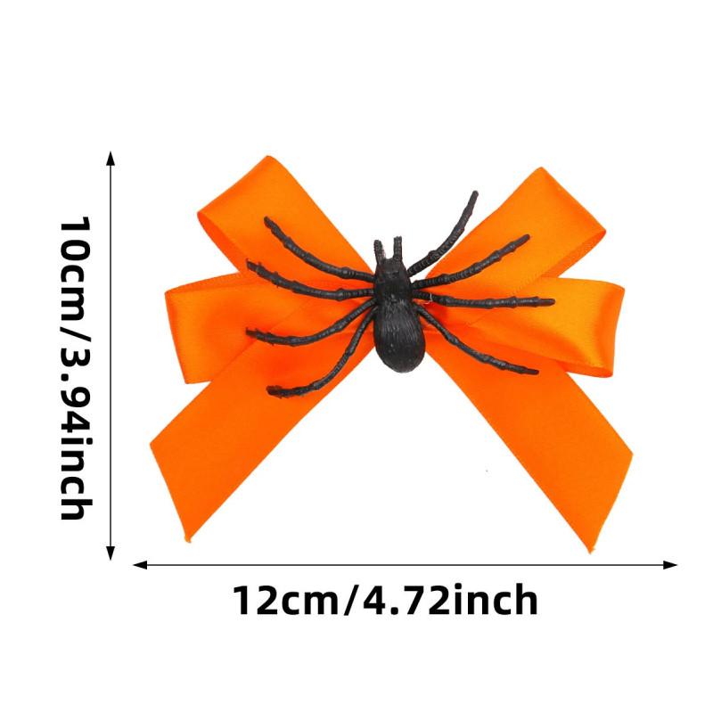 Bow Spider Hair Clip For Cosplay Halloween Parties Headwear Performance Stage