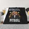 *EXKLUSIV* Beste Pitbull Sänger Decke Stranddecke Valentinstagsgeschenkideen Anime