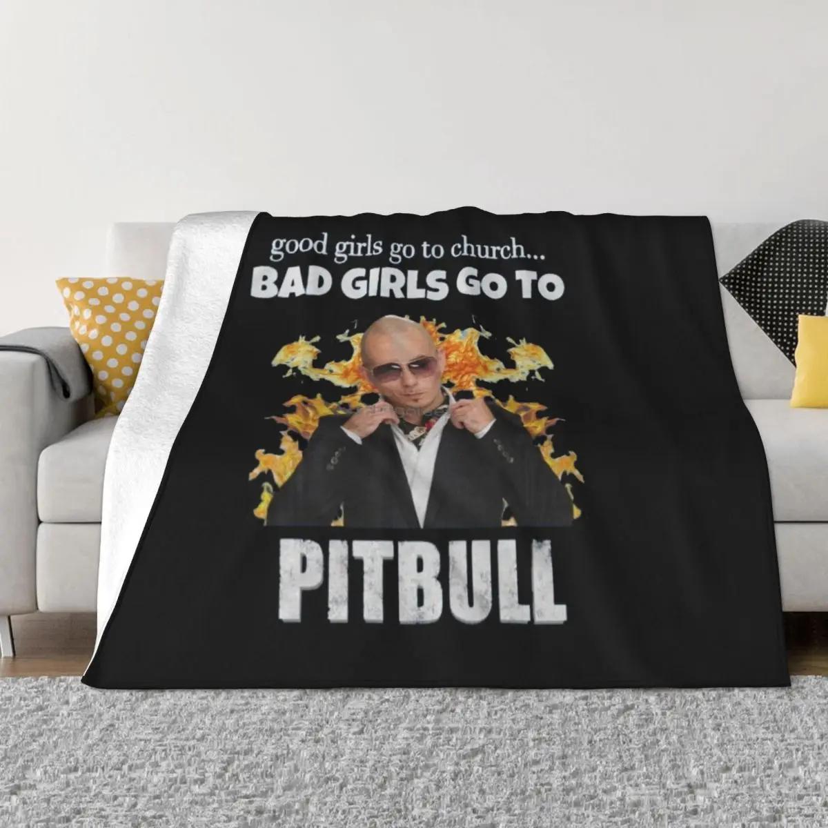 *EXCLUSIVE* Best Selling Pitbull Singer Throw Blanket Beach Blanket valentine gift ideas anime 75X95CM