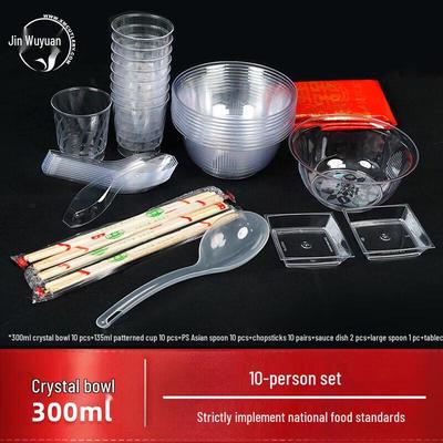 Disposable Plastic Dinnerware Set