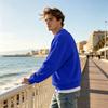 Heren Sweatshirt met Ronde Hals en Lange Mouwen voor Casual Dagelijks Gebruik