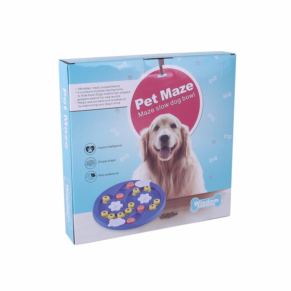 Dog Puzzle Toys Slow Feeder Interactive Puppy Increase IQ Training Game Food Dispenser Slowly Eating NonSlip Bowl Pet Dogs Toy
