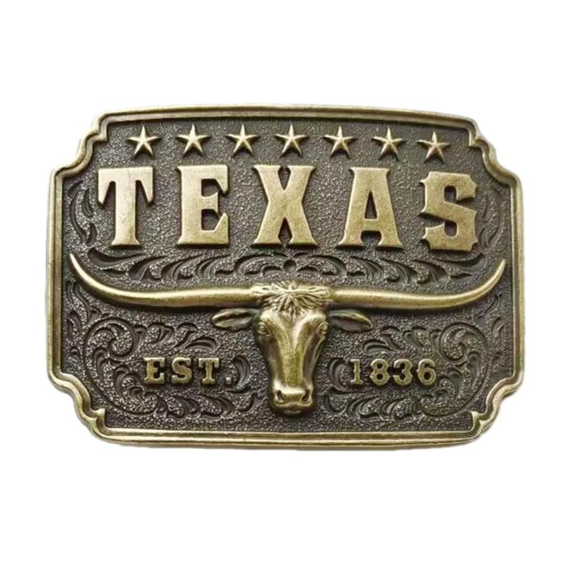 Пряжка для ремня Родео Long Horns Бык Крутая Пряжка для ремня Ковбойка Замена Унисекс