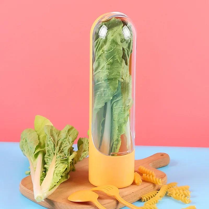 Saver Pod Container Refrigerator Herb Crisper Vegetable Preserving Bottle Keep Herb/Cilantro/Mint/Parsley/Asparagus Fresh Home