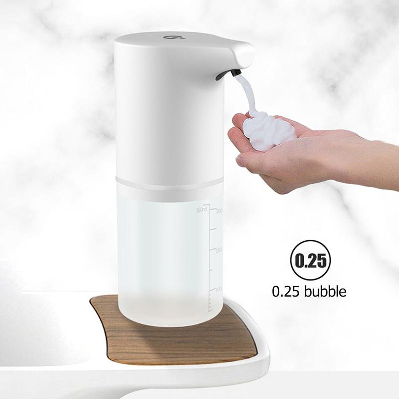 0.25S USB Charging Automatic Induction Automatic Soap Dispenser Smart Sensor Touchless Foam Dispenser 350ml Automatic Soap Dispenser | Liquid Soap Dis