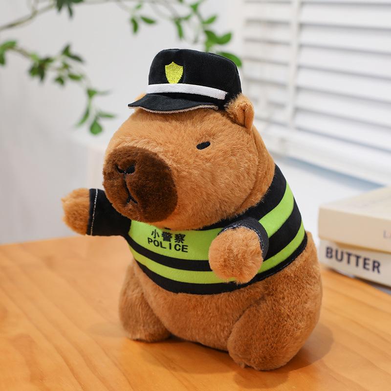 New Kapibara Plush Toys Capybara Dolls Dolls Stall Small Commodities Wedding Throwing Catch Dolls
