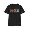 Funny Gen X 1965 - 1980 Old Person Birthday Boomer T Shirt Gift