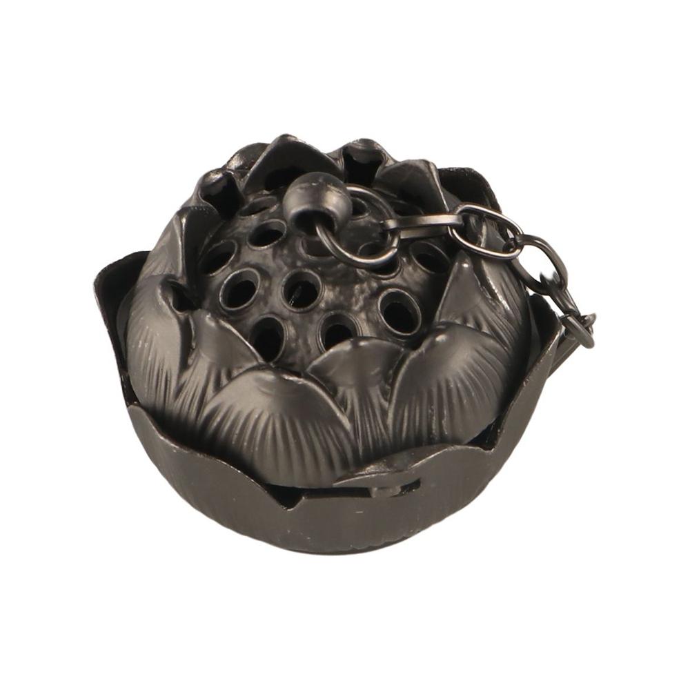 Zinc Zinc Alloy Craft Crane Incense Holder Crane Shape Antique Hanging Incense Tray  Office