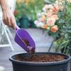 Plastic Garden Scoops Hand Tool Deep Body Hand Shovel with Hanging Hole for Soil Transfer and Routine Cleanup Tasks Daily