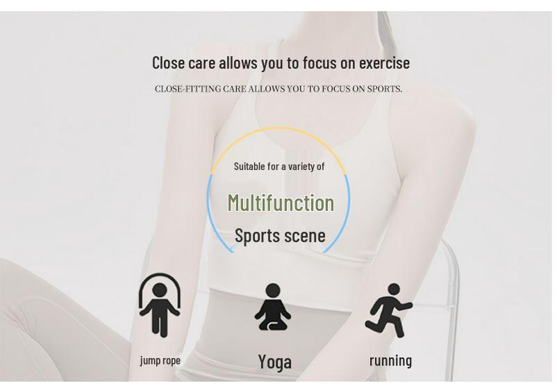 Women's Summer Yoga Vest: Shockproof Sports Bra with Stylish Back Design for Fitness and Running.