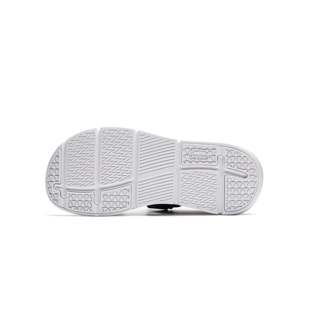 Li Ning Simple Fashionable Comfortable Versatile Kids Sandals Kids Sandals Black YKUU032-1