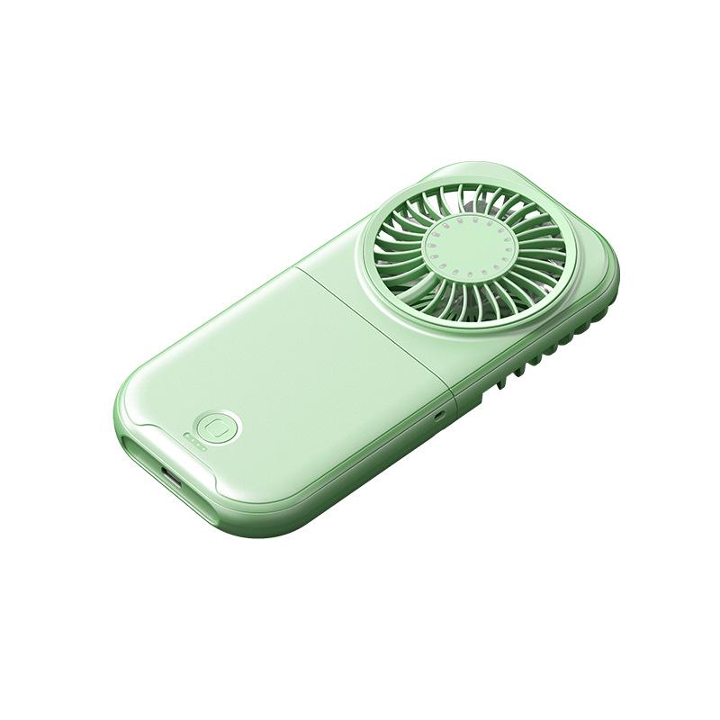 USB Rechargeable Foldable Mini Neck Hanging Fan - 2026 High Wind Speed Model Standard Speed Handheld Fan