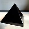 Pirâmide de Obsidiana Natural 3-7cm Pedra de Energia Reiki Decoração de Mesa Decorativa Sala de Estar Cristais Triangulares Minerais decoração
