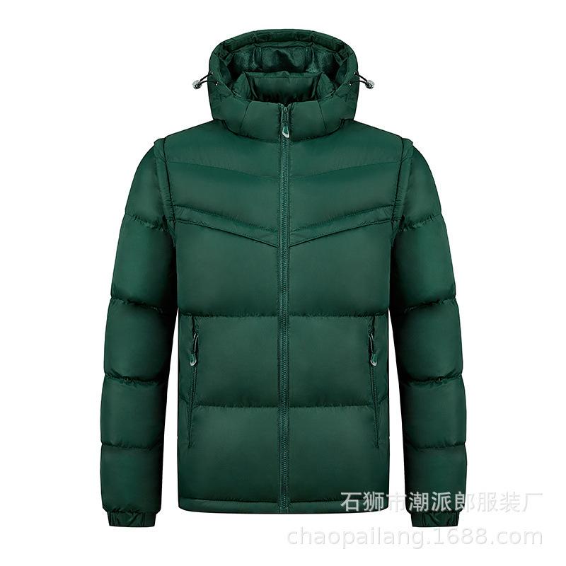 Source Factory, OEM Logo Customization, Order Acceptance, Cotton-padded Vest Processing