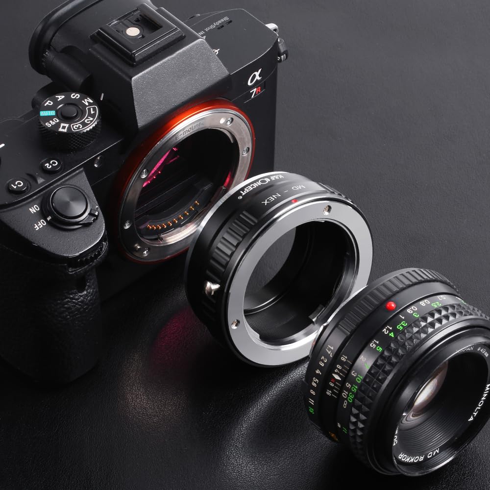 Concept Mount Adapter for Minolta to Lenses to Sony NEX Lens Adapter Mount Conversion Adapter for and Infinity Direct from Manufacturer K&F MD-Mount