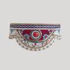 Boho Style Heavy Industry Turquoise Hollow Ethnic Style Pattern Elastic Ethnic Style Yunnan Travel Photo Elastic Tight Women's Waist Seal