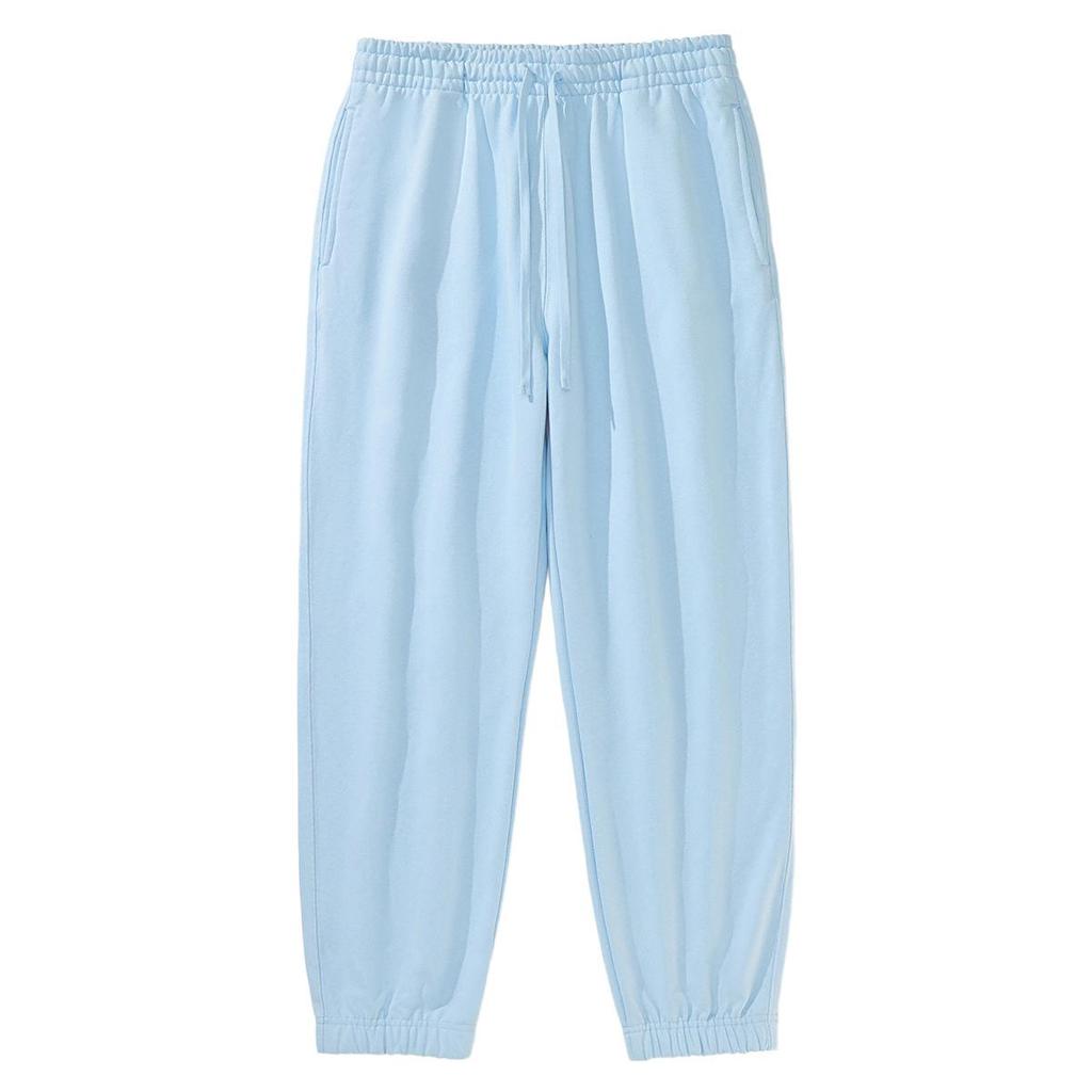 2026 Spring Terry 430g Kids Trendy Hoodie & Sweatpants Set - Casual Streetwear for Boys & Girls