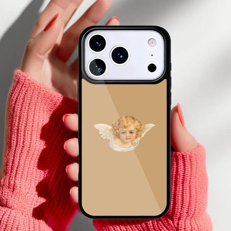 

Эстетичный Чехол для Телефона Ангелы Эстетика для iPhone 17 16 15 14 13 Pro Max Задняя Крышка для 12 11 Pro Coque iPhone 12
