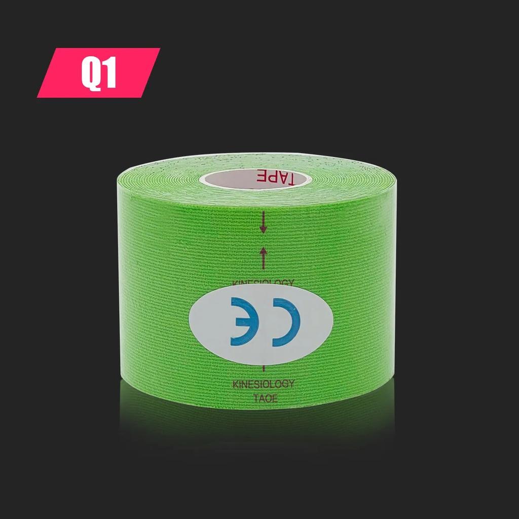 1Pcs Waterproof Kinesiology Tape for Sports Muscle Recovery Pain Relief Athletic Bandage Tennis Gym Protector Strapping