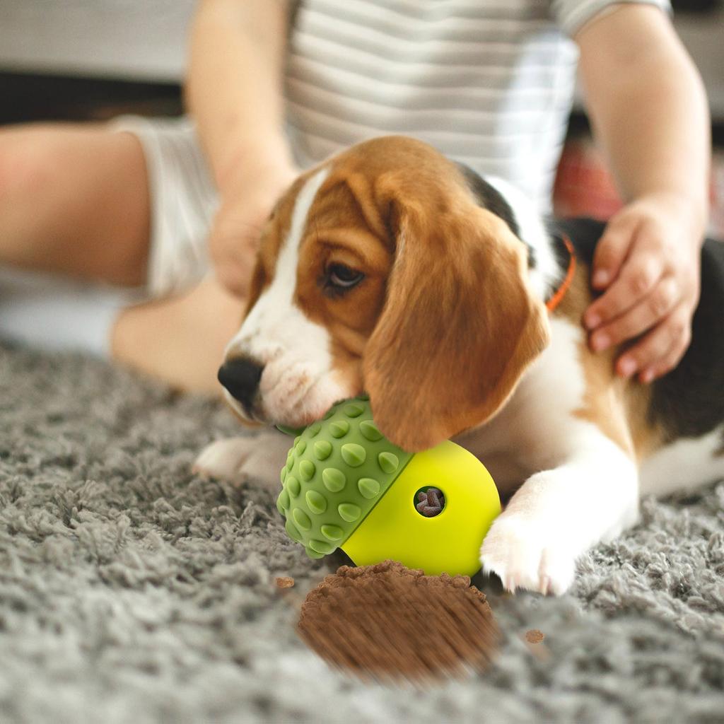 Pet And Dog Toys Pet Ball Food Grade Silicone Slow Food Leakage Ball