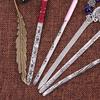 Chinese Style Vintage Classic Metal Bookmark Tassel Beads School Office Supplies