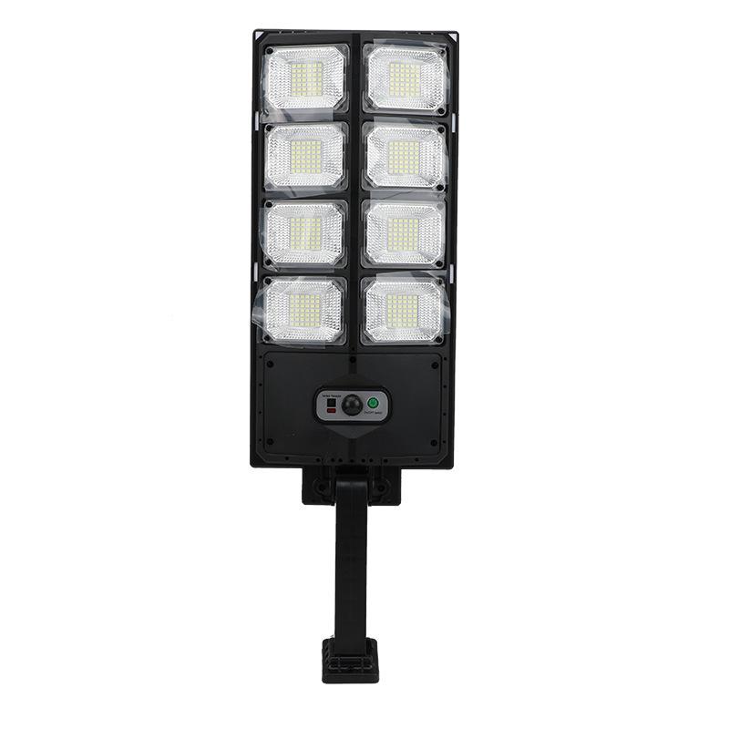 Lampadaire solaire LED haute puissance avec détecteur de mouvement pour usage extérieur