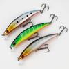 Jerkbait Fishing Tackle Set for Stream Casting and Shallow Water Use, 5 Piece 88 Mm Artificial Baits Fishing Lures with Fish Eye Detail