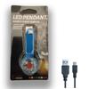 1PC LED přívěsek obojek pro kočky pro domácí mazlíčky Noční bezpečnostní světlo pro kočky IPX7 Vodotěsný blikající postroj se světlem pro příslušenství pro psy