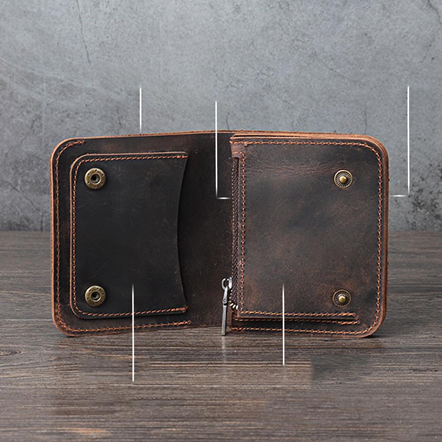 Новый мужской кожаный кошелек — фото 11