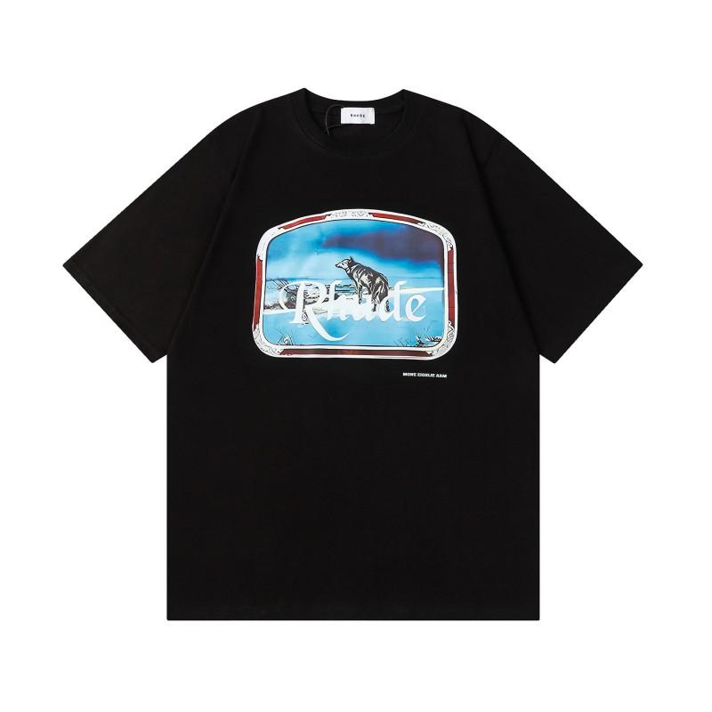 Unisex Oversized Cotton T-Shirt With Creative Graphic Print Streetwear Casual Tee Men Women