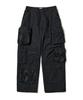 BIG UNION Mesh Cargo Pants / Black