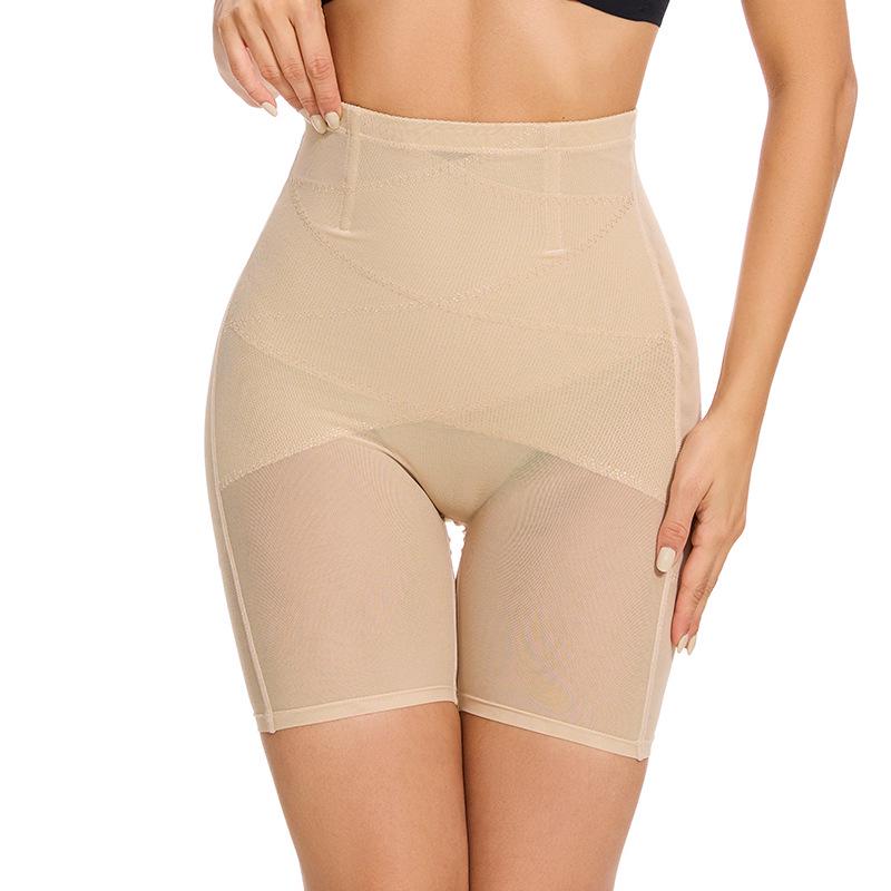 High-Waisted Tummy Control Shapewear Boxer Briefs for Women - European Size, Waist Cincher, Butt Lifter, Postpartum Support.
