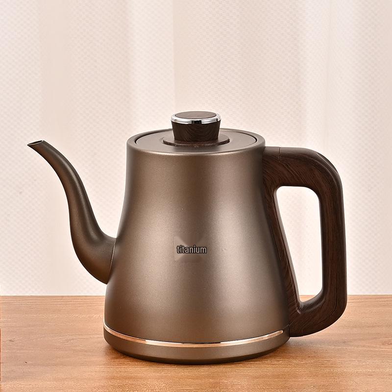 Pure Titanium Tea Kettle, 1.2L with Electric Heating and Auto Refill
