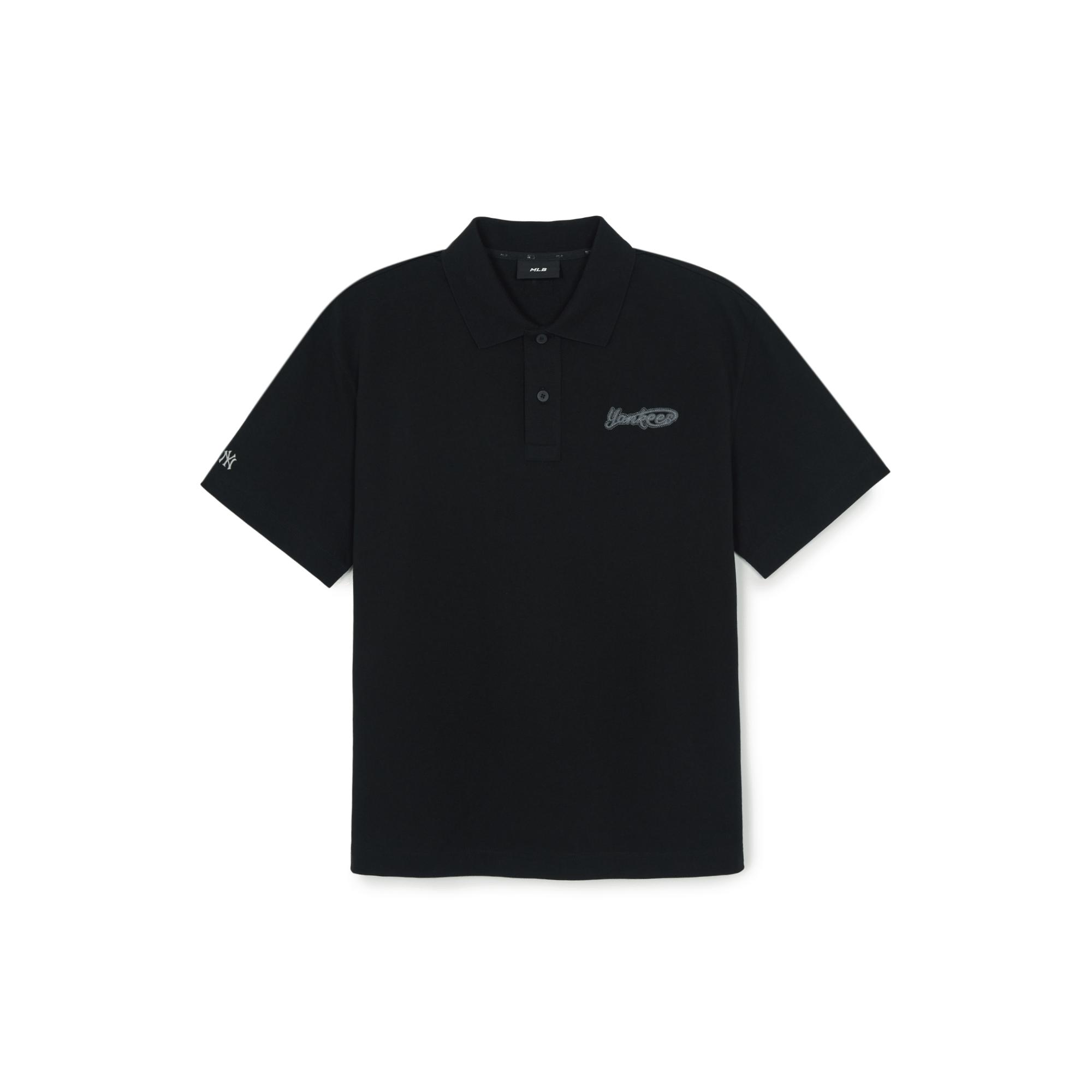 MLB Varsity, New York Yankees Polo Shirt Unisex 3APQV0163-50BKS S