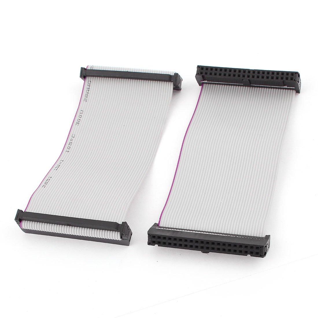 

uxcell IDC Socket Extension Flat Cable 40 Pin FC40P Plastic 2 Pieces