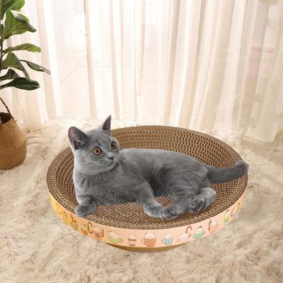 Bowl Shape Cat Scratcher Cats Training Toy Furniture Protection Bed for Sleeping Small