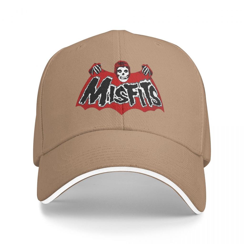 Unisex Baseball Hats Misfits Rock Band Skull Horror Outdoor Streetwear Summer Sports Baseball Caps Hip Hop Cap Casquette Hats